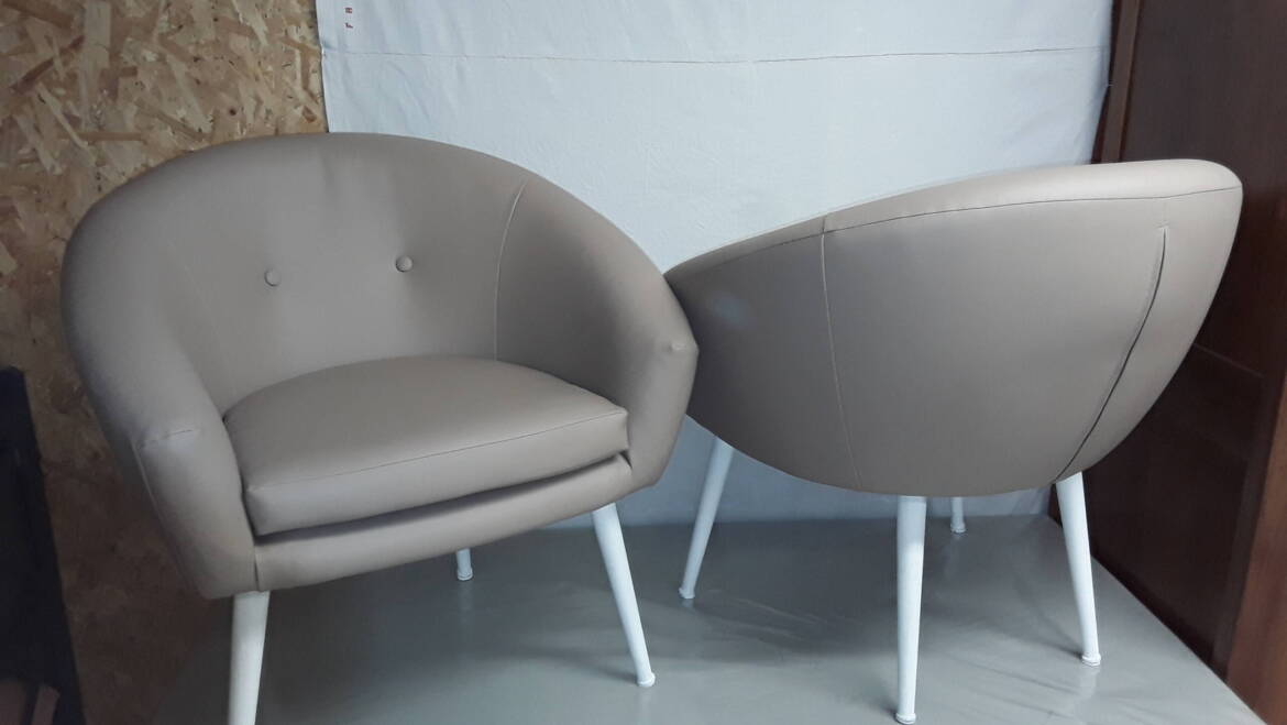Fauteuils 70&rsquo;s